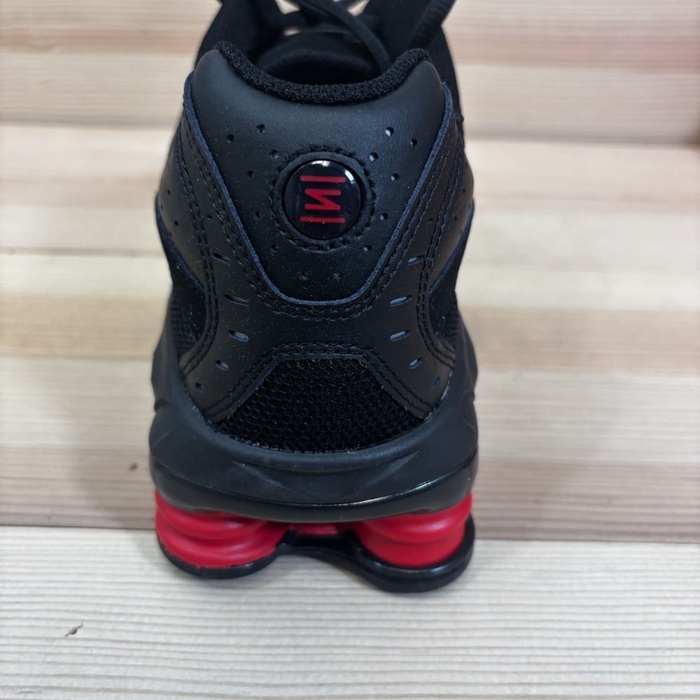 Nike Shox Ride 2 Black University Red Metallic Silver II7635-001 Mens Size 10.5 - Picture 5 of 8